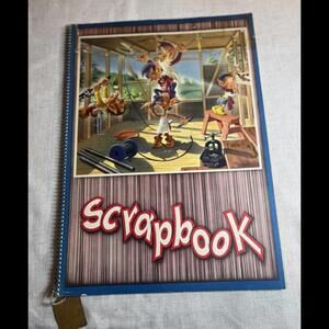 Vintage Bill Layne scrapbook, unused. Litho USA